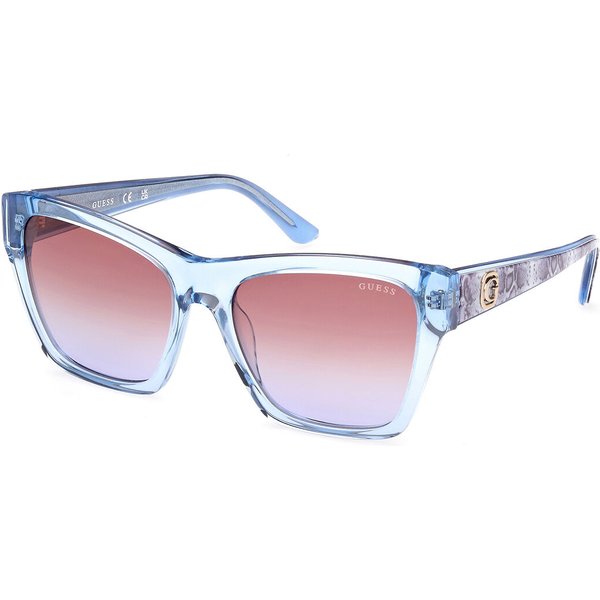 Guess GU00113 84F Women’s Sunglasses Blue Size 55