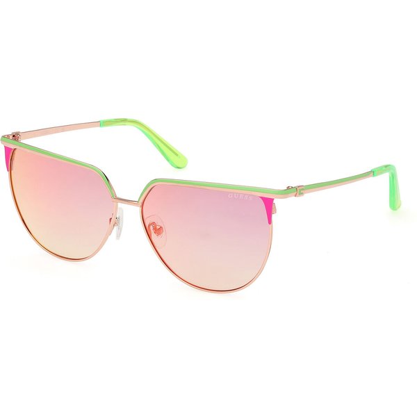 Guess GU00132 95U Women’s Sunglasses Gold Size 58