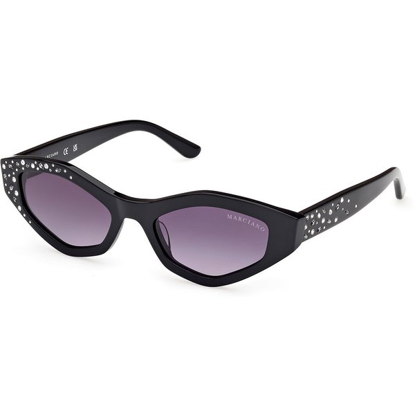 Guess GM00017 01B Women’s Sunglasses Black Size 53