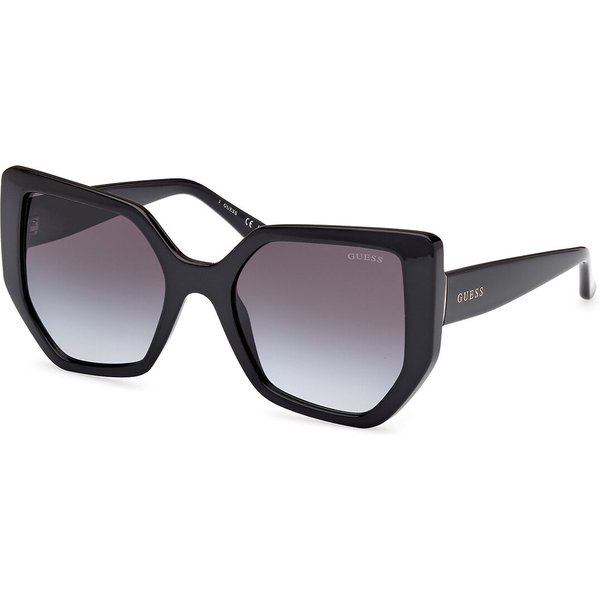 Guess GU00154 01B Women’s Sunglasses Black Size 55