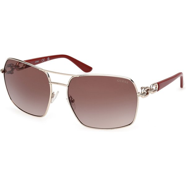Guess GU00159 32F Women’s Sunglasses Gold Size 63