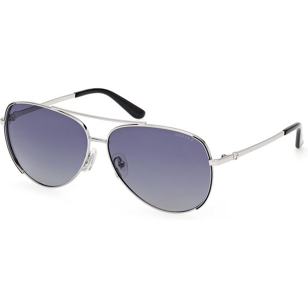 Guess GU00193 Polarized 10D Women’s Sunglasses Silver Size 58