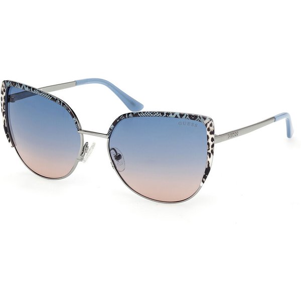 Guess GU00217 10W Women’s Sunglasses Silver Size 59