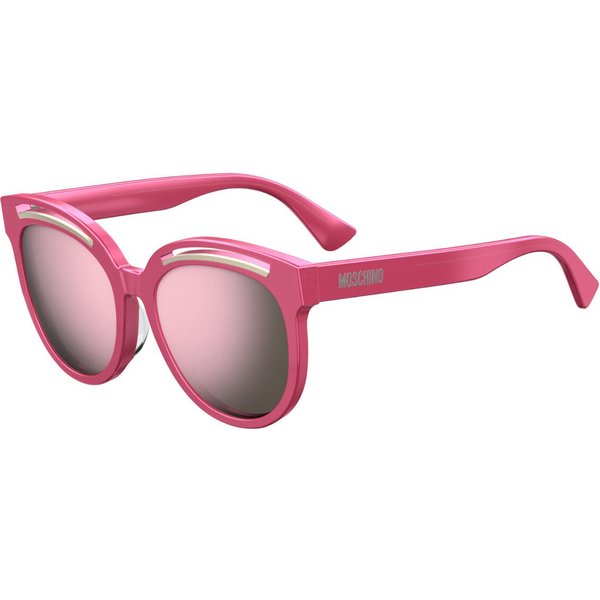 Moschino MOS043/F/S Asian Fit MU1/VQ Women’s Sunglasses Pink Size 56
