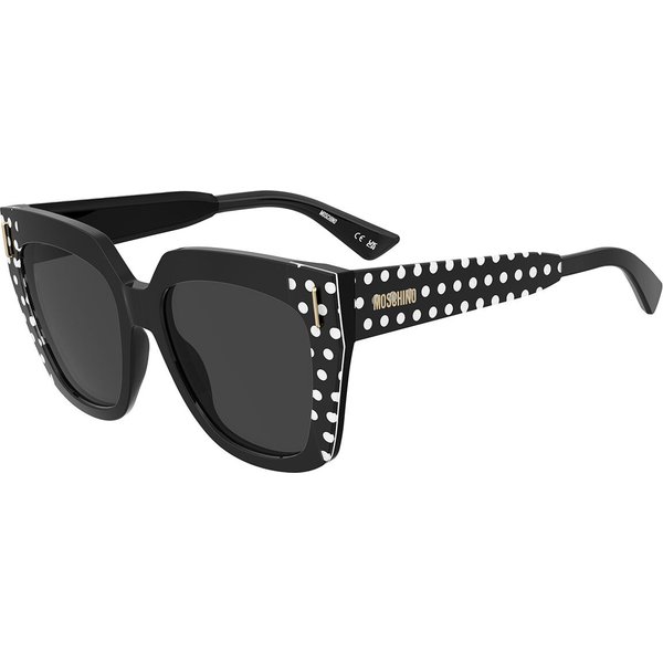 Moschino MOS207/S 7RM/IR Women’s Sunglasses Black Size 55