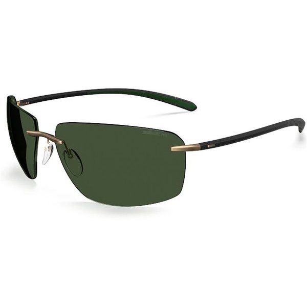 Silhouette 8727/75 7630 Men's Sunglasses Black Size 64