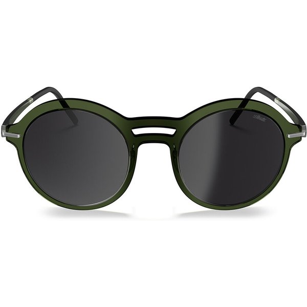 Silhouette Mougins Fullrim 4084/75 Polarized 5510 Men's Sunglasses Green Size 51