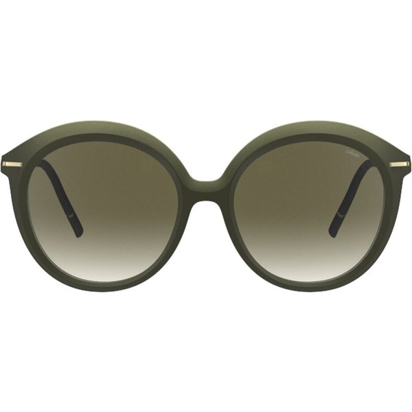 Silhouette Dora Three 3198/75 5540 Men's Sunglasses Green Size 57
