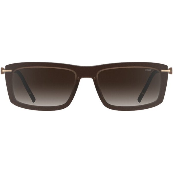 Silhouette Nonza 4091/75 6130 Men's Sunglasses Brown Size 56