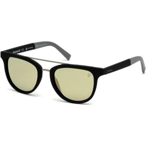 Timberland TB9130 Polarized 02R Men's Sunglasses Black Size 52
