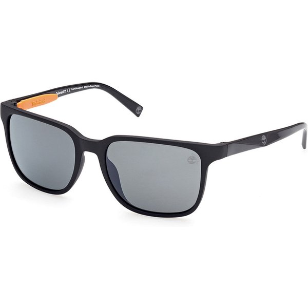 Timberland TB9273 Polarized 02D Men's Sunglasses Black Size 56