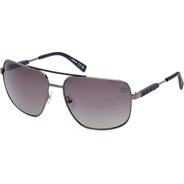 Timberland TB9283 Polarized 06D Men's Sunglasses Grey Size 62