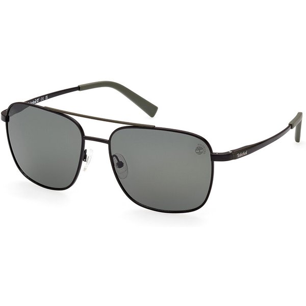 Timberland TB9303 Polarized 02R Men's Sunglasses Black Size 59