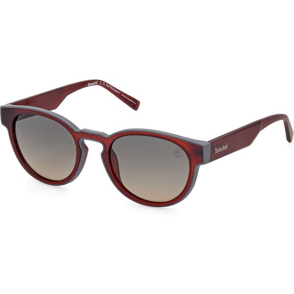Timberland TB00026 Polarized 67R Men's Sunglasses Red Size 52