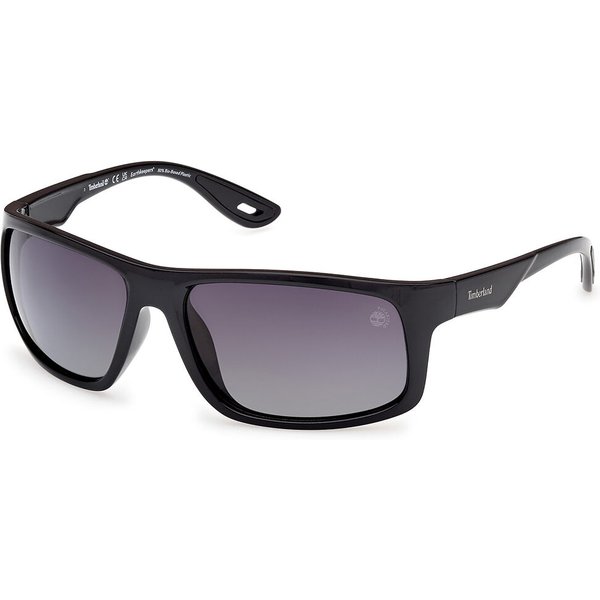 Timberland TB00034 Polarized 01D Men's Sunglasses Black Size 62
