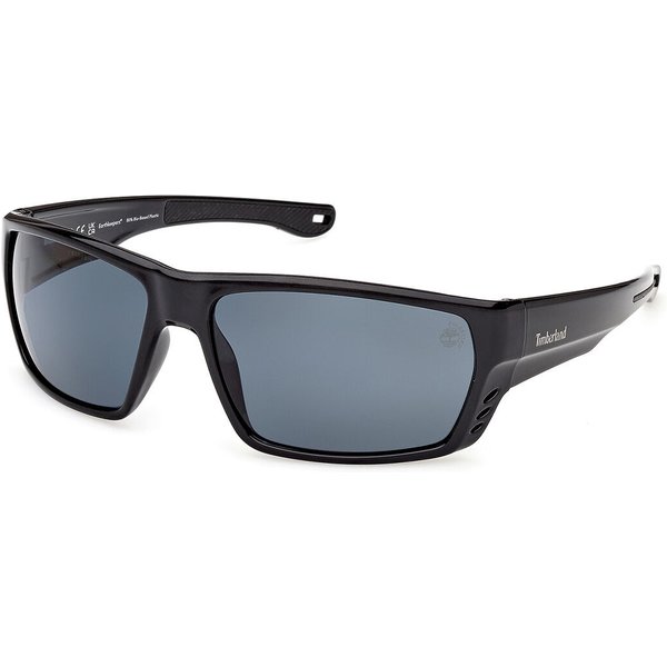 Timberland TB00002 Polarized 05D Men's Sunglasses Black Size 64