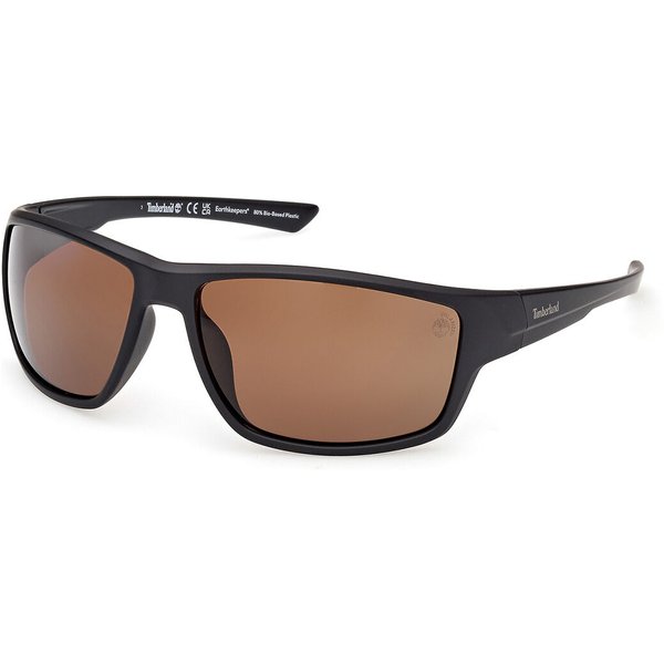 Timberland TB00003 Polarized 02H Men's Sunglasses Black Size 65
