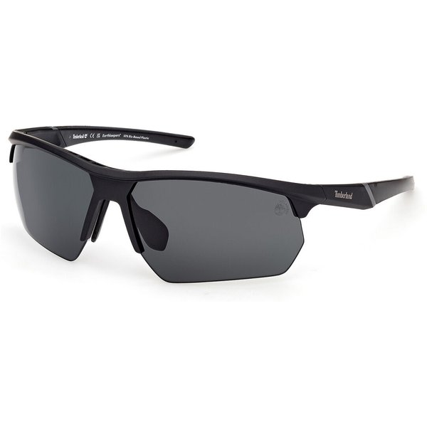 Timberland TB00056 Polarized 02D Men's Sunglasses Black Size 73