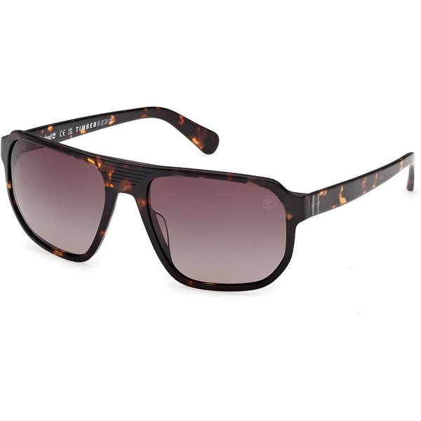 Timberland TB00075 Polarized 52H Men's Sunglasses Tortoiseshell Size 61