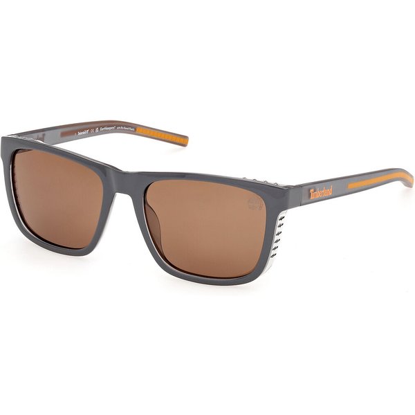 Timberland TB00086 Polarized 20H Men's Sunglasses Grey Size 55