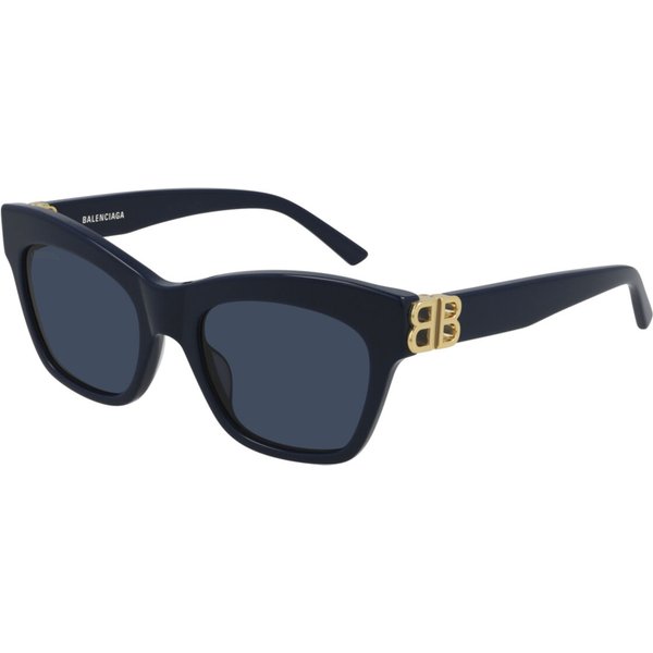 Balenciaga BB0132S 007 Women’s Sunglasses Blue Size 53