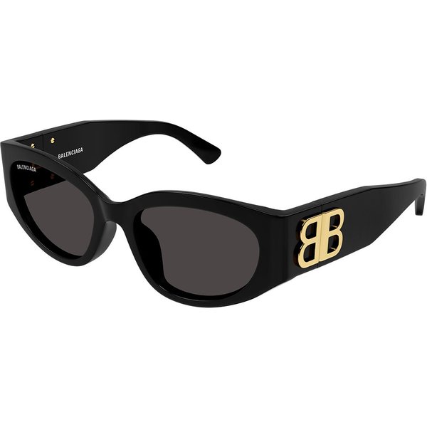 バレンシアガ Balenciaga BB0324SK アジアフィット 002 メガネ フレーム - 女性用 - 黒