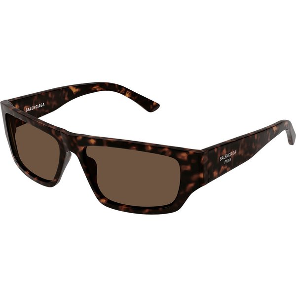 Balenciaga BB0366S 002 Men's Sunglasses Tortoiseshell Size 58