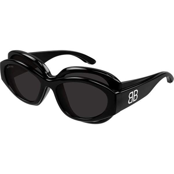 Balenciaga BB0456S 001 Men's Sunglasses Black Size 59
