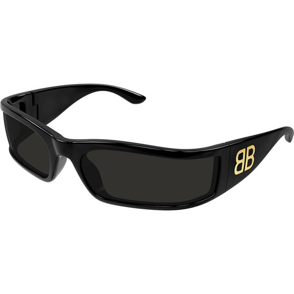 Balenciaga BB0458S 001 Men's Sunglasses Black Size 73