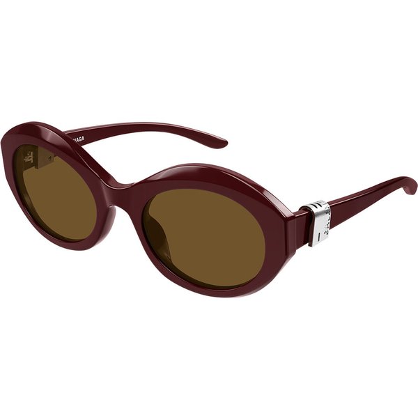 Balenciaga BB0460S Asian Fit 003 Women’s Sunglasses Brown Size 57