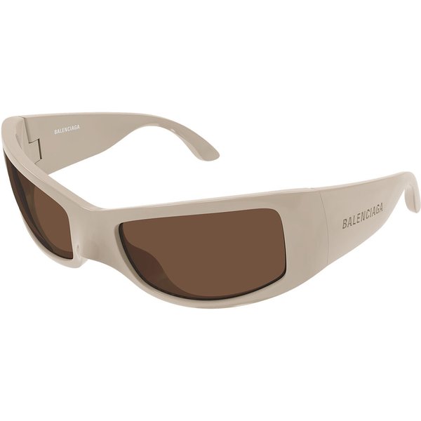 Balenciaga BB0461S 005 Men's Sunglasses White Size 66