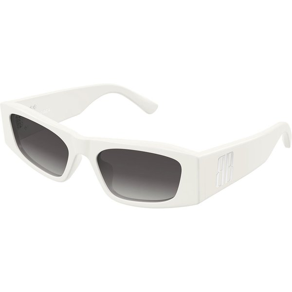 Balenciaga BB0478S 004 Women’s Sunglasses White Size 55