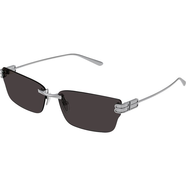 バレンシアガ Balenciaga BB0487S 001 メガネ フレーム - 女性用 - Gunmetal