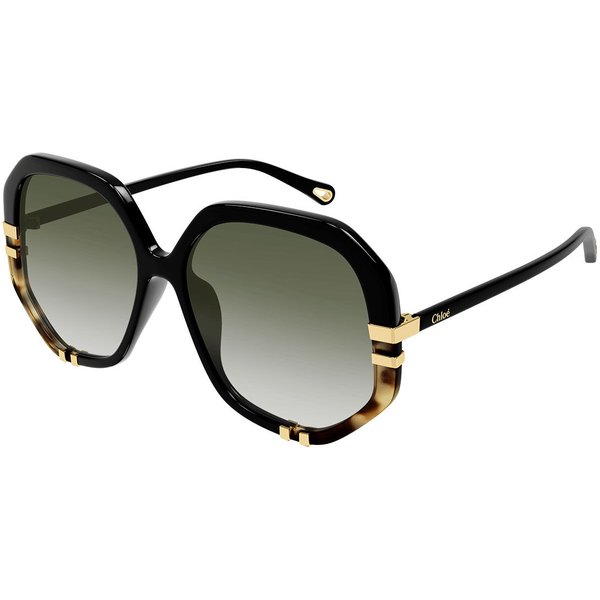 Chloé CH0105S 006 Women’s Sunglasses Black Size 55