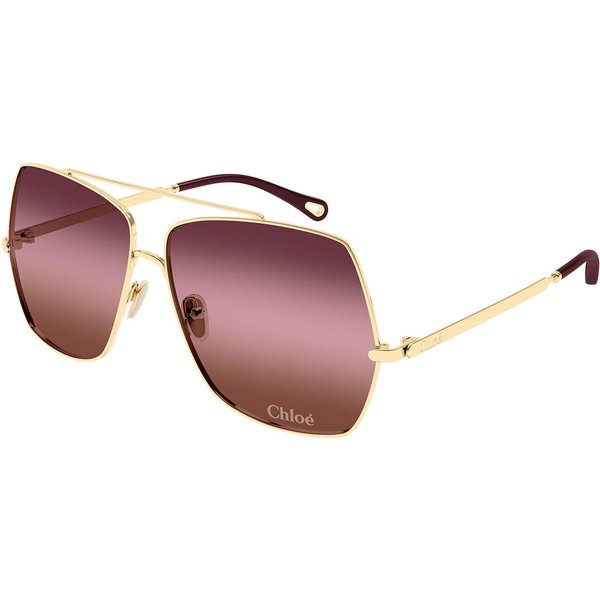 Chloé CH0278S 003 Women’s Sunglasses Gold Size 62