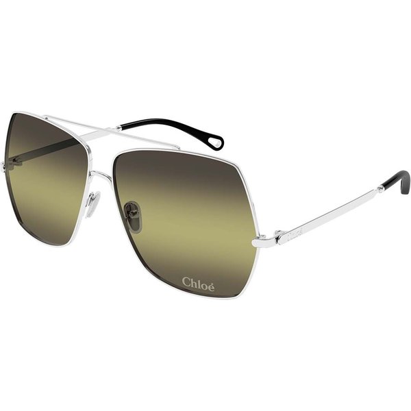 Chloé CH0278S 004 Women’s Sunglasses Silver Size 62