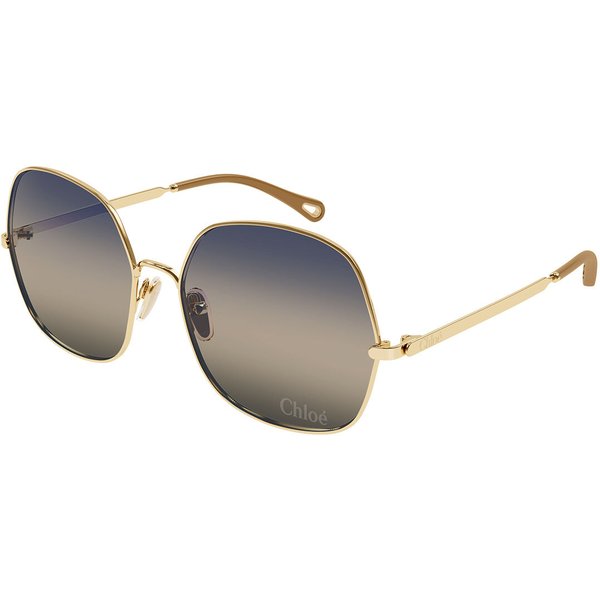 Chloé CH0282S 002 Women’s Sunglasses Gold Size 60