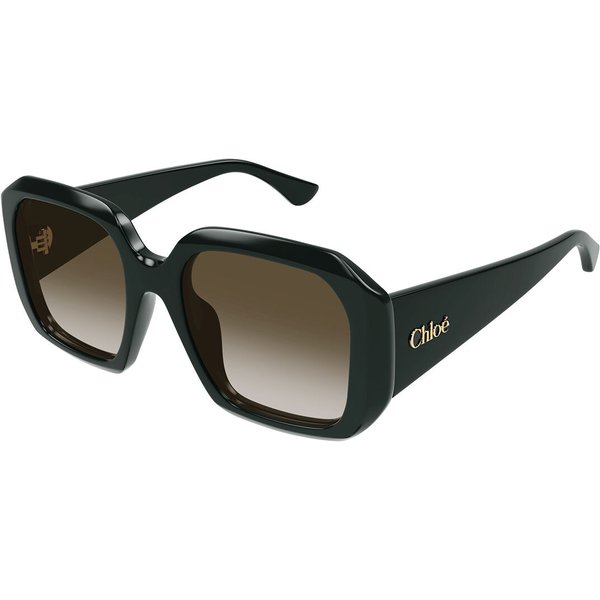 Chloé CH0300S Asian Fit 003 Women’s Sunglasses Green Size 55