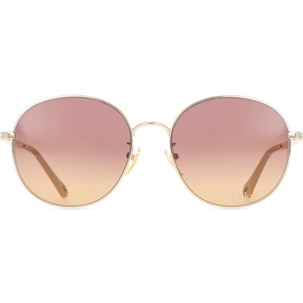 Chloé CH0325SK Asian Fit 004 Women’s Sunglasses Gold Size 56