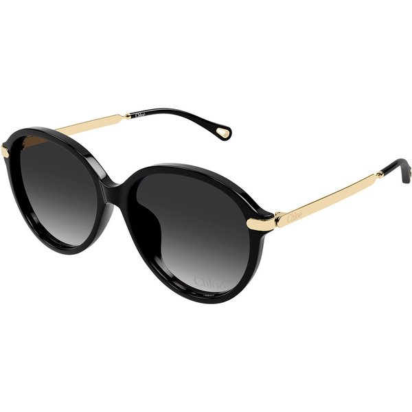 Chloé CH0358SK Asian Fit 001 Women’s Sunglasses Black Size 59