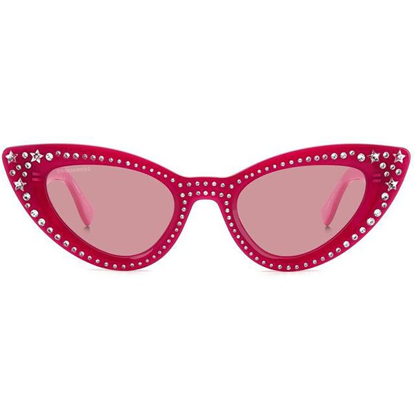 Dsquared2 D2 0092/N/S MU1/U1 Women’s Sunglasses Pink Size 51