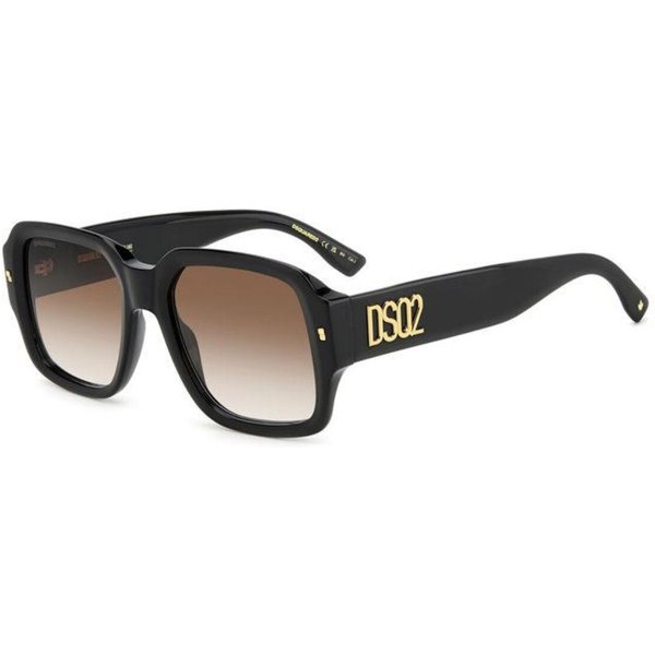Dsquared2 D2 0106/S 807/HA Men's Sunglasses Black Size 54