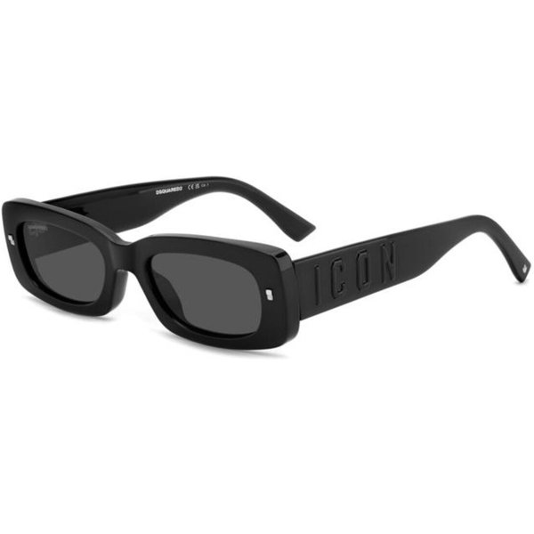 Dsquared2 ICON 0020/S 807/IR メガネ フレーム - 男性用 - 黒