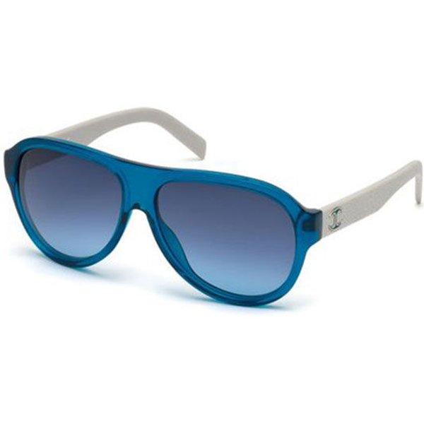 Just Cavalli JC 598S 90W Men's Sunglasses Blue Size 61