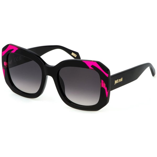 Just Cavalli SJC085 09P2 Women’s Sunglasses Black Size 54