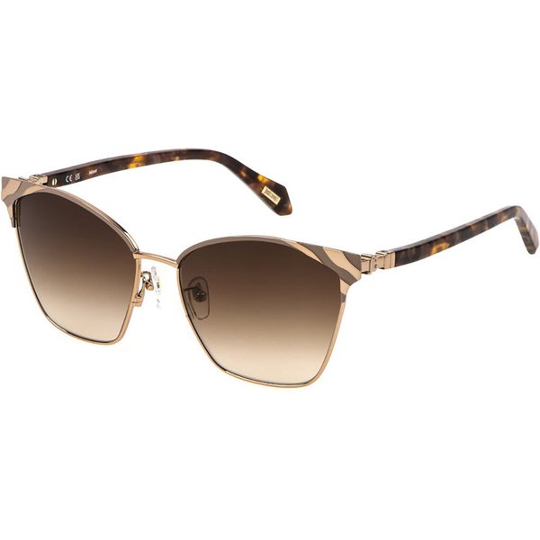 Just Cavalli SJC093 02AM Women’s Sunglasses Gold Size 58