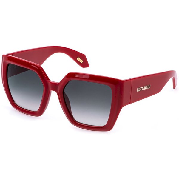Just Cavalli SJC149 07FU Women’s Sunglasses Red Size 53