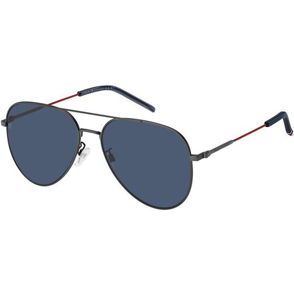 Tommy Hilfiger TH 2111/G/S Asian Fit R80/KU Men's Sunglasses Silver Size 60
