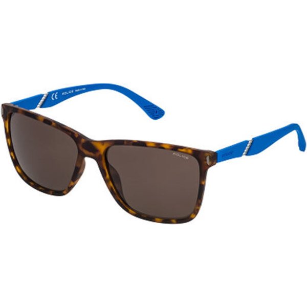Police SPL529 SPEED 10 07VE Men's Sunglasses Tortoiseshell Size 58