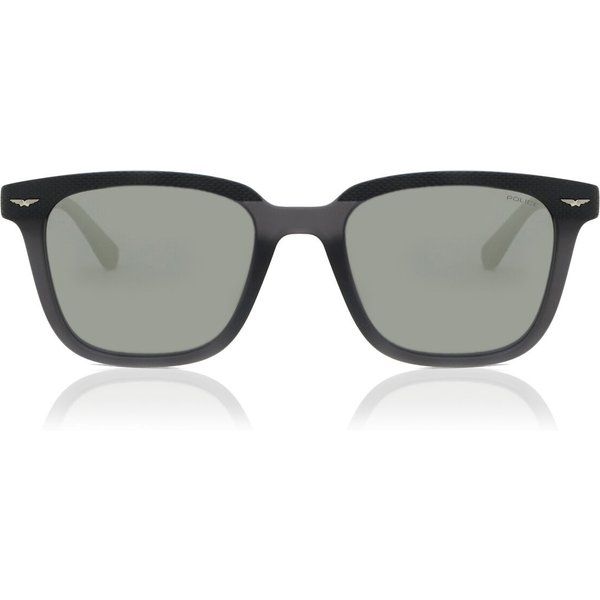 Police SPLE01 Polarized U28P Men's Sunglasses Black Size 52